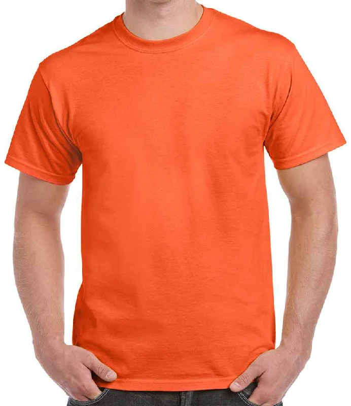 Gildan Heavy Cotton™ T-Shirt | Orange Edgy Men's Punk