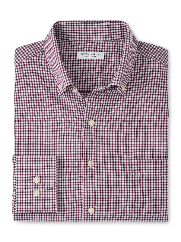 Peter Millar Cranbrook Poplin Sport Shirt Masculine Men's 