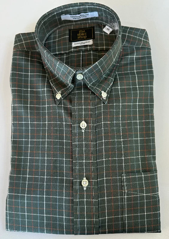 The Shirt Shop - The Haven Button Down Unique Men's Upcycled