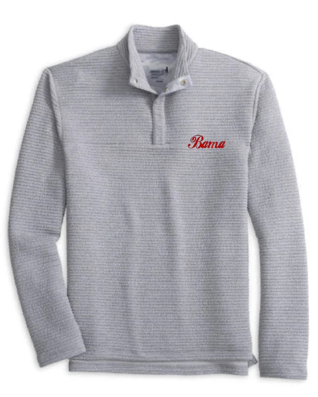 Johnnie O Benjy Quarter Zip (Bama Script) Lumberjack