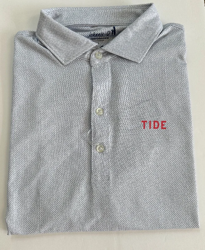 Johnnie-O Seal Hinson Polo (Tide Block) Rugged Men's Outdoor 