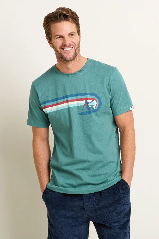 Surfer Tee Sporty Men's Athleisure 