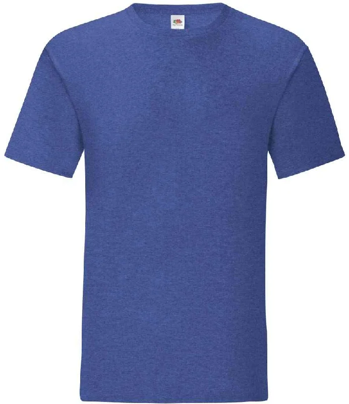 Fruit of the Loom Iconic 150 T-Shirt | Heather Royal Bold Men's Animal