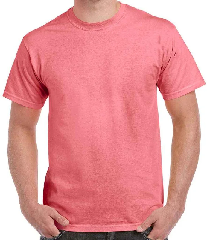 Gildan Hammer Heavyweight T-Shirt | Coral Silk Elegant Men's Cashmere