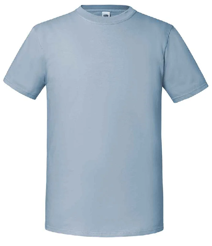 Fruit of the Loom Iconic 195 Premium T-Shirt | Mineral Blue Practical Men's Multi