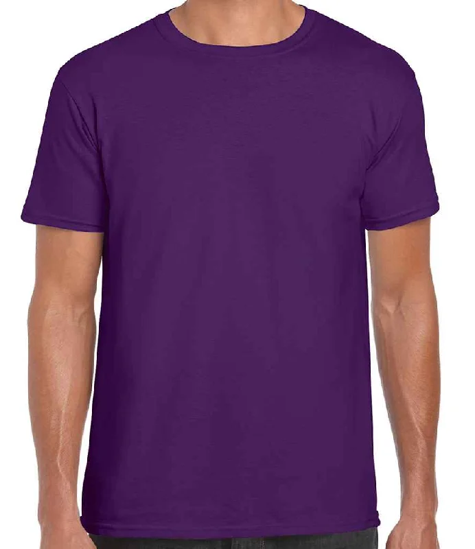 Gildan SoftStyle® Adult T-Shirt | Purple Dynamic Men's Moto