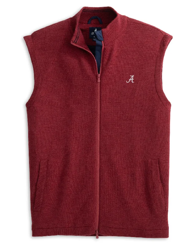 Johnnie O Garrison Zip Up Vest (Script A) Youthful Men's Pop