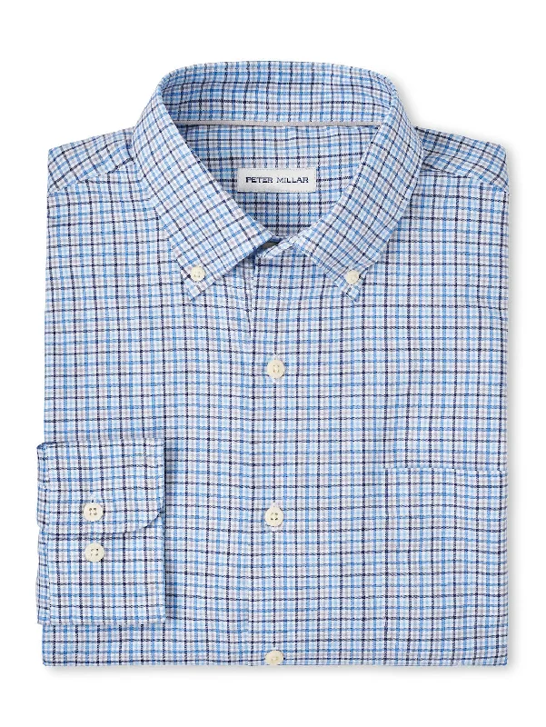 Peter Millar Albert Cotton Sport Shirt Casual Men's Japanese 