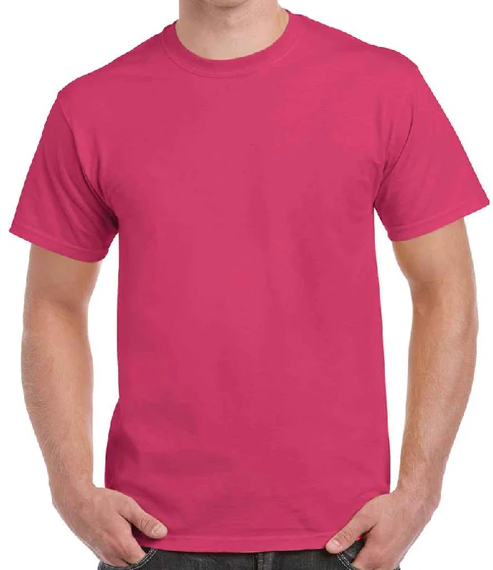 Gildan Heavy Cotton™ T-Shirt | Heliconia Elegant Men's Cashmere