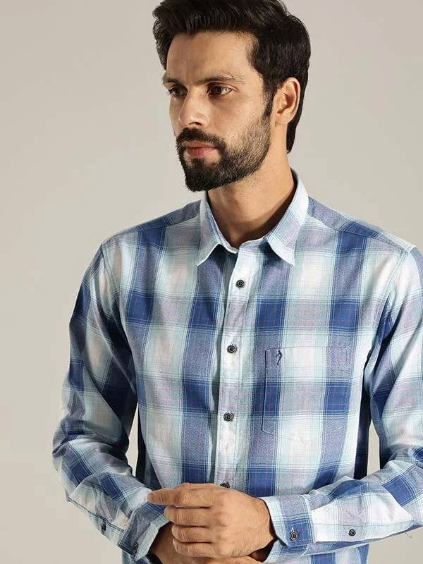 Men Solid Full Sleeve Cotton Shirt Vacation