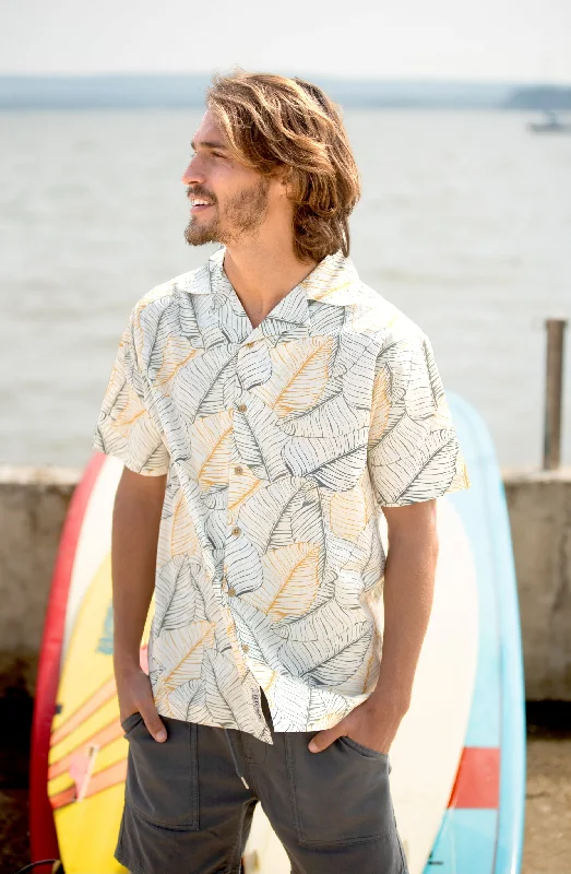 Tropical Leaf Shirt Tailored