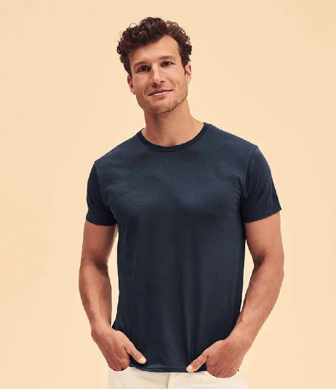 Fruit of the Loom Iconic 150 T-Shirt | Deep Navy Dynamic Men's High