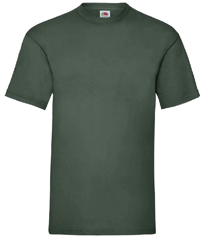 Fruit of the Loom Value T-Shirt | Bottle Green Hip Men's Urban