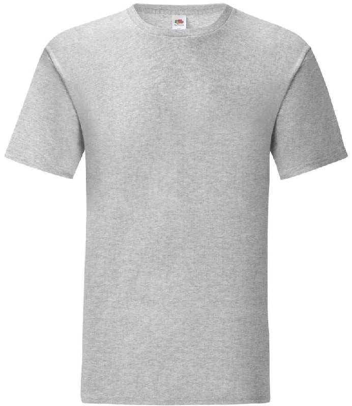 Fruit of the Loom Iconic 150 T-Shirt | Heather Grey Monochromatic All