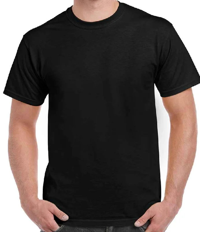 Gildan Hammer Heavyweight T-Shirt | Black Dynamic Men's Moto