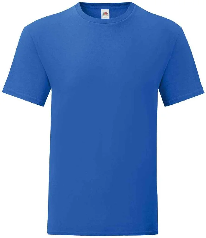 Fruit of the Loom Iconic 150 T-Shirt | Royal Blue Stylish Men's Neon