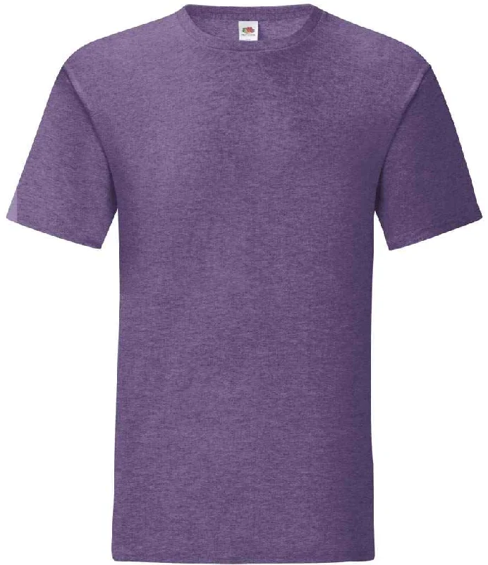 Fruit of the Loom Iconic 150 T-Shirt | Heather Purple Refined Men's Hand