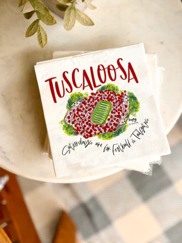 Tuscaloosa Tailgate Napkins Casual Men's Japanese 