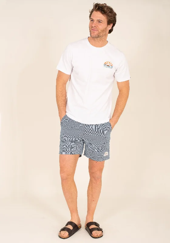 Stripe Board Shorts Organic