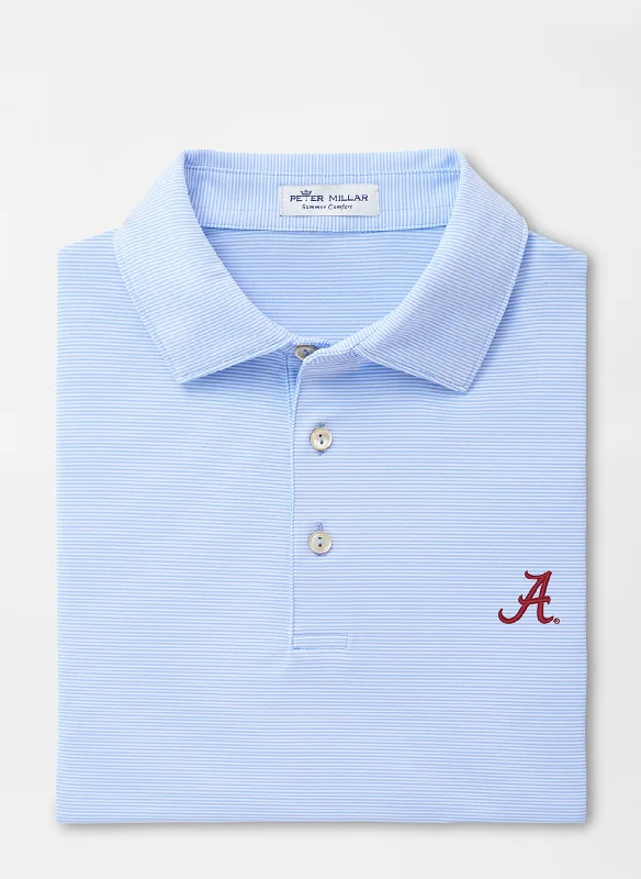 Peter Millar Cottage Blue Jubilee Polo (Script A) Unique Men's Upcycled