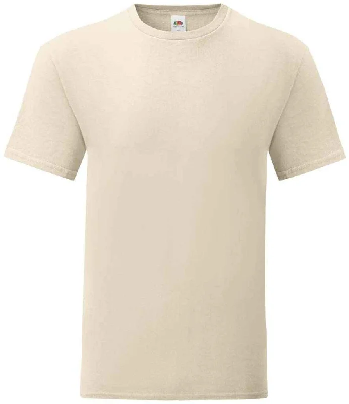 Fruit of the Loom Iconic 150 T-Shirt | Natural Relaxed Men's Beach