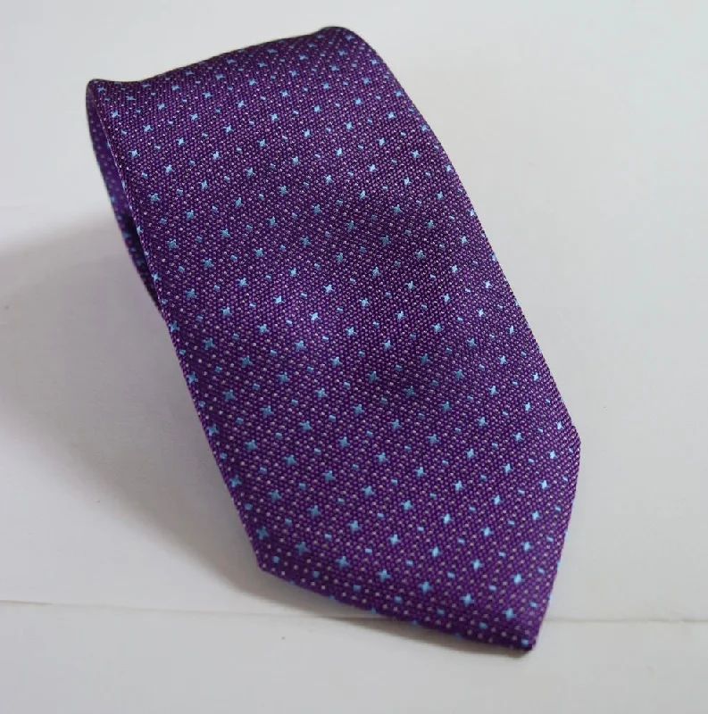 David Donahue Tie - Purple Star Earthy Men's Sustainable 