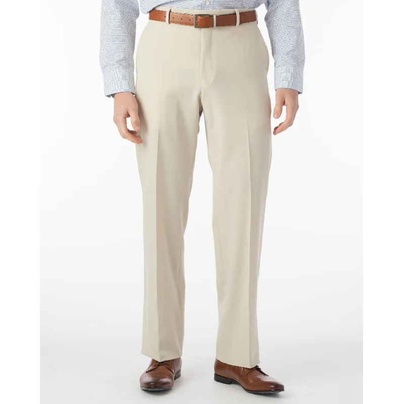 Ballin Comfort-“EZE” Commuter Bi-Strech Gabardine - Cream Refined Men's Hand