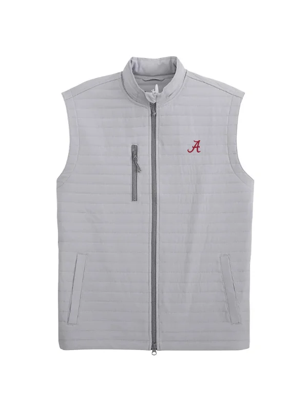 Johnnie-O Seal Crosswind Vest (Script A) Practical Men's Multi