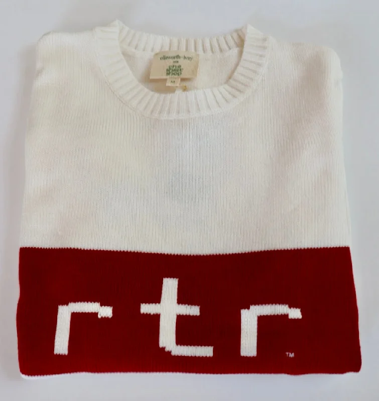 Ellsworth & Ivey RTR Block Crewneck Sweater Beach