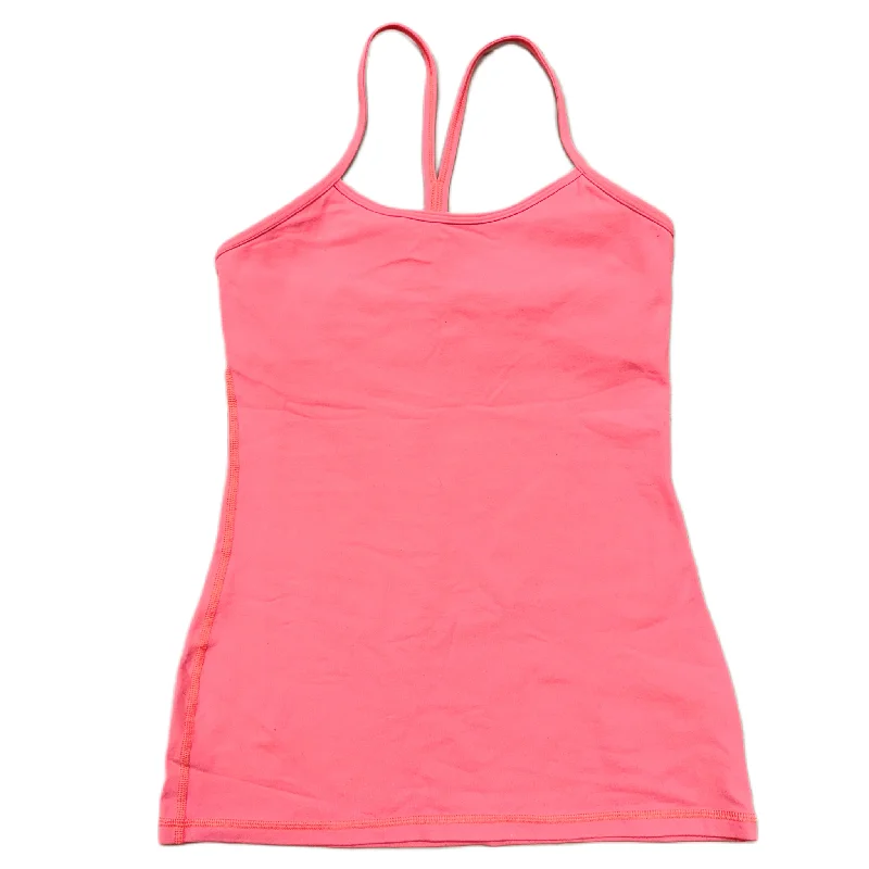 Athletic Tank Top By Lululemon In Pink, Size: 6 Refined Men's Velvet