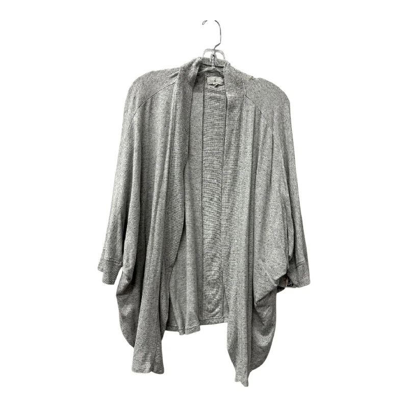 Sweater Cardigan By Lou And Grey In Grey, Size:L Stylish Men's Neon