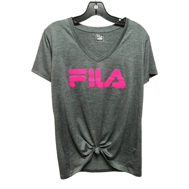 Athletic Top Short Sleeve By Fila  Size: Xl British Gentleman Style