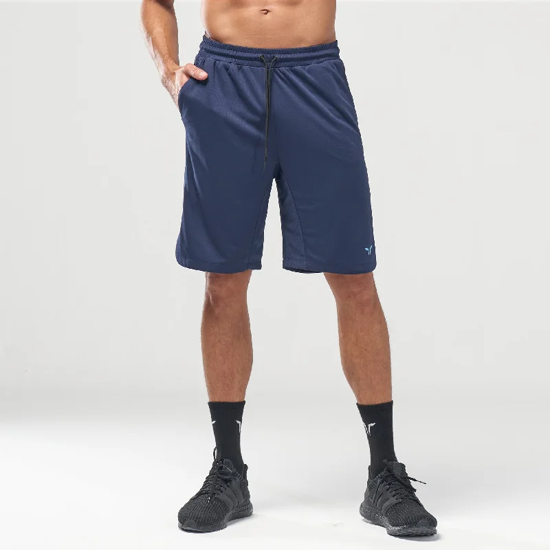 Code Basketball Shorts - Blue Iris Dapper Men's Bow