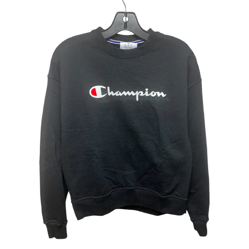 Athletic Top Long Sleeve Crewneck By Champion  Size: Xs Sharp Men's Italian