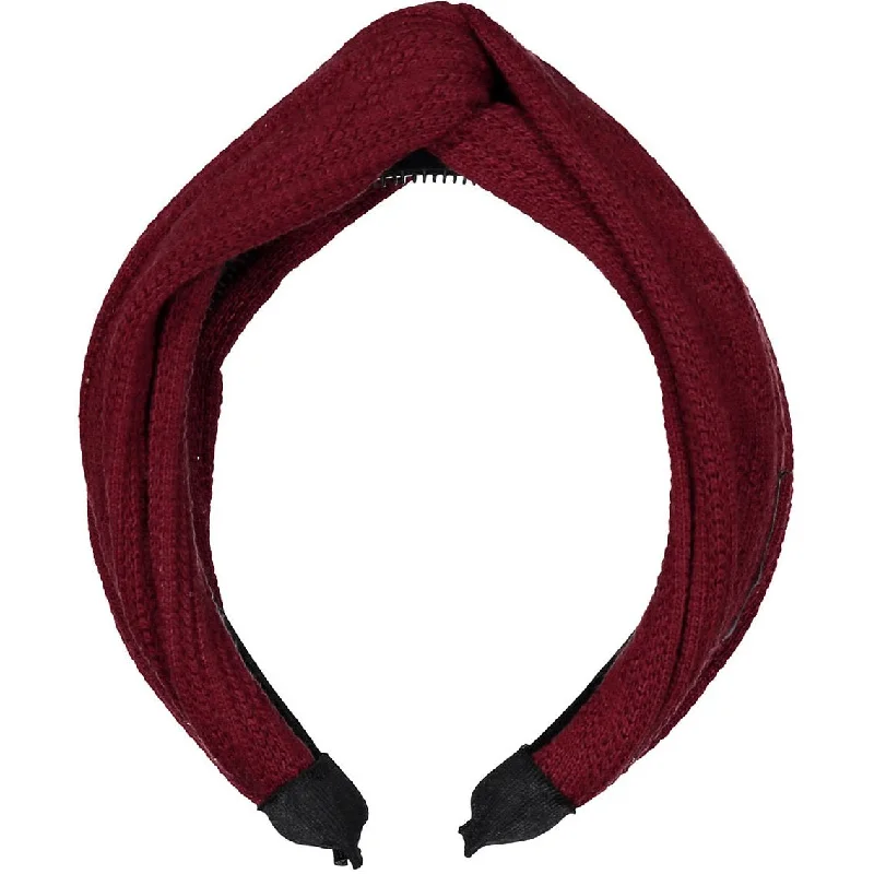 KNOT TWIST TURBAN HEADBAND 4 colors Sleek Men's Contemporary 