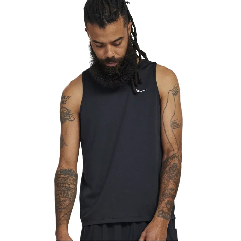 Men's Saucony Stopwatch Singlet Luxurious Men's High