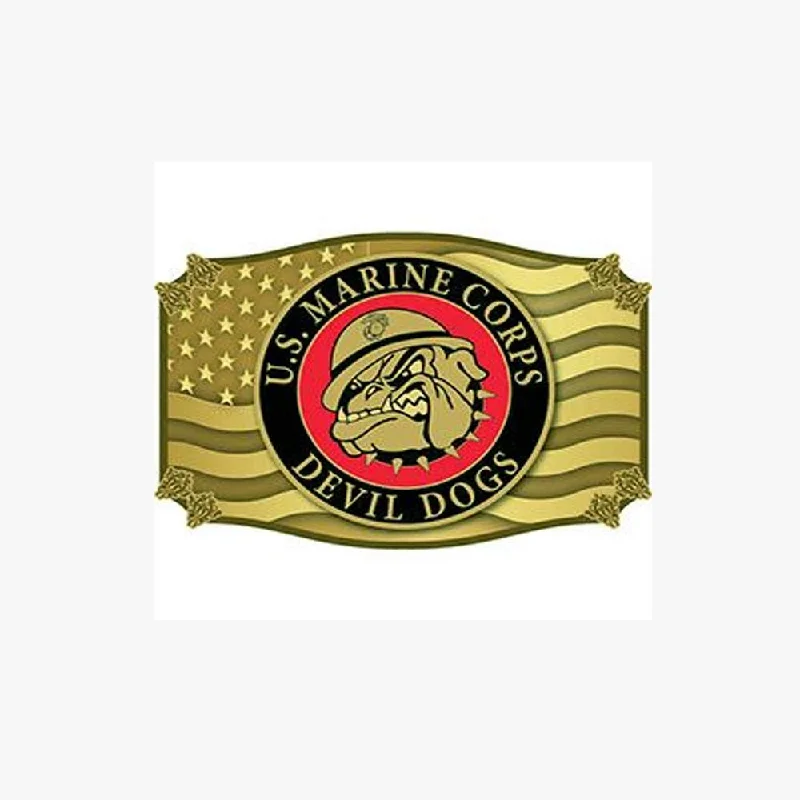 Buckle USMC Bulldog Dapper Men's Bow