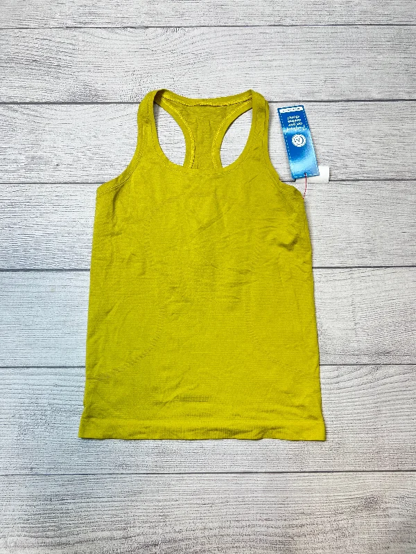 Athletic Tank Top By Lululemon In Yellow, Size: S Unique Men's Patch