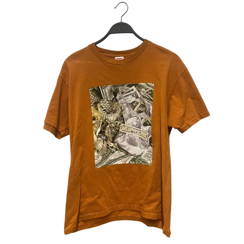 Supreme/T-Shirt/M/Cotton/ORN/Bling tee Tough Men's Tactical