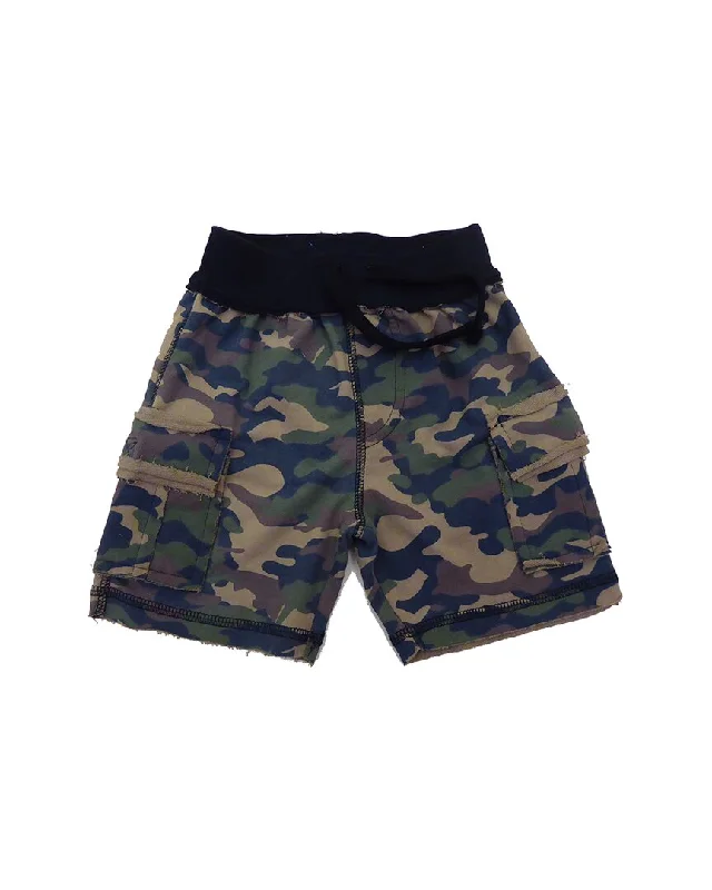 Mish Mish Distressed Camo Short Lumberjack