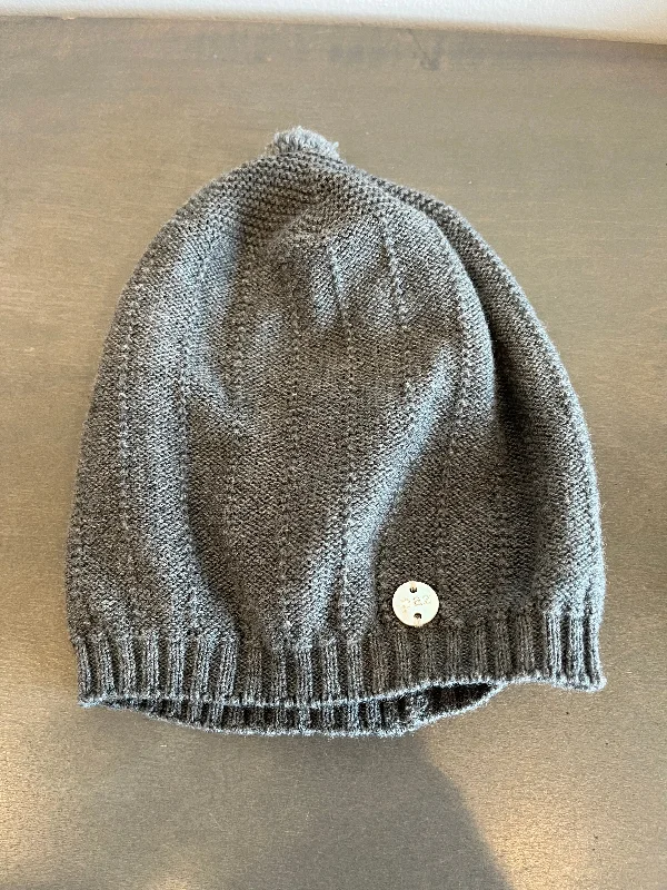 PAZ RODRIGUEZ ELFO KNIT HAT GREY British Gentleman Style