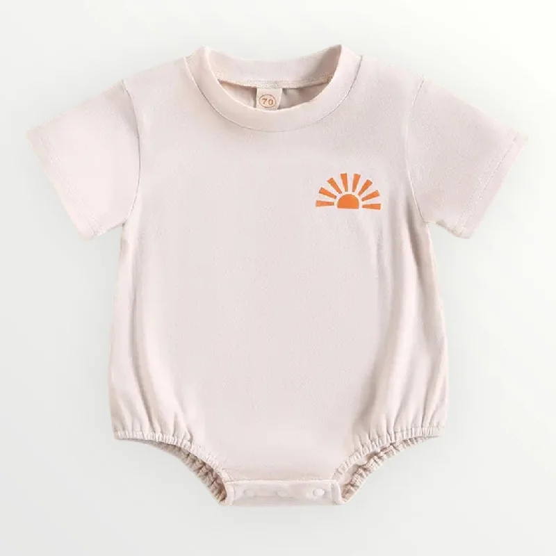 Here comes the sun shirt romper Beach