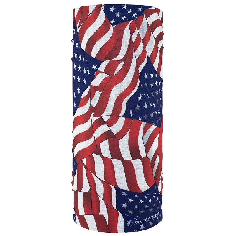 Motley Tube Wavy American Flag Modern Men's Tech