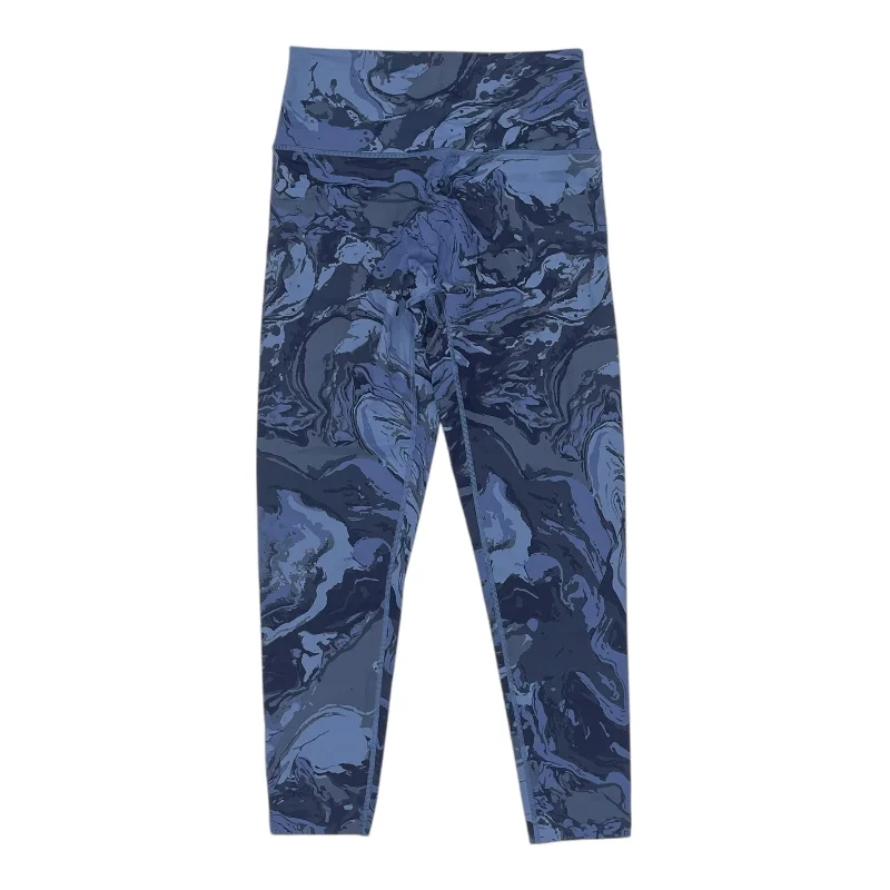 Athletic Leggings By Aerie In Blue, Size:L Lumberjack