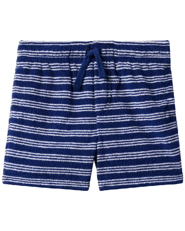 Janie and Jack Striped Terry Pull-On Short Masculine Men's 