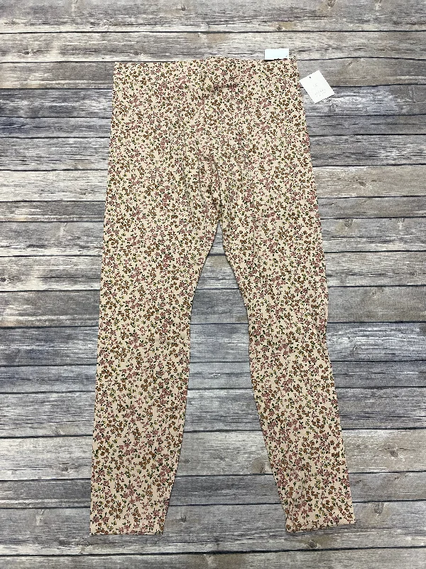 Pants Leggings By Cme In Floral Print, Size: Xl Earthy Men's Sustainable 