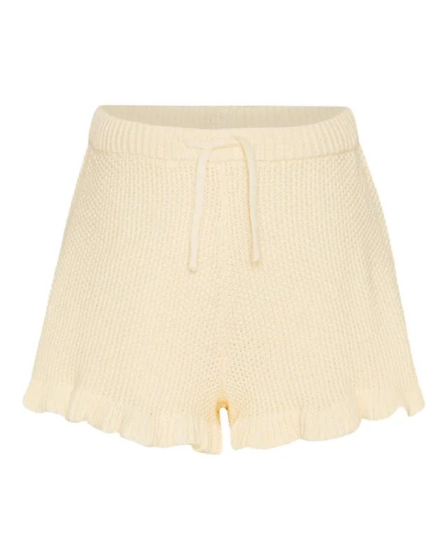 Girl's Aline Short In Pearled Ivory Trendy Men's Bucket