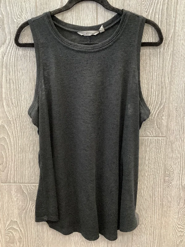 Athletic Tank Top By Athleta In Black, Size: Xl Cozy Men's Winter