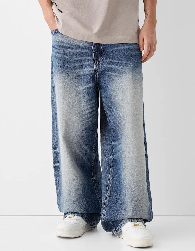 Super Baggy Jeans Cool Men's Skate