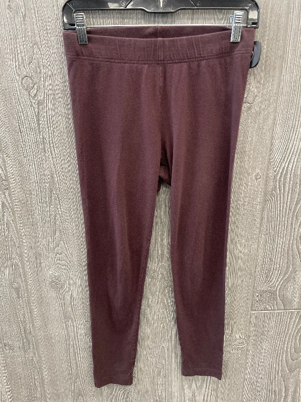 Pants Leggings By Old Navy In Purple, Size: M Lumberjack